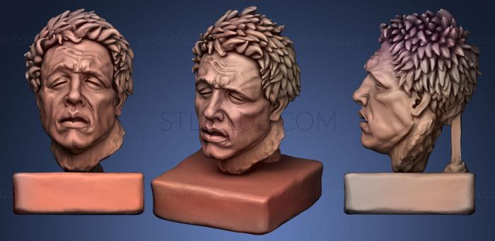 3D model Arno Brekers Head (STL)